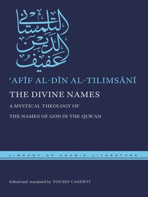 cover image of The Divine Names